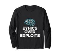 Ethics Over Exploits Cyber Security Coder Long Sleeve T-Shirt