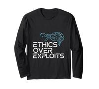 Ethics Over Exploits Cyber Security Long Sleeve T-Shirt