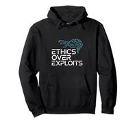 Ethics Over Exploits Cyber Security Pullover Hoodie