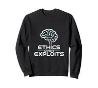 Ethics Over Exploits White Hat Cyber Mindset Sweatshirt