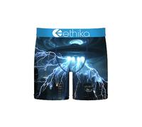 Ethika Men’s Mid Boxer Brief, 4-Way Stretch Performance Underwear - Too Late, Too Late, M