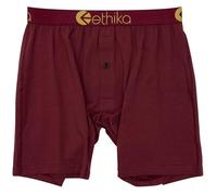 Ethika Mens Alternate Boxer Brief | *Solids* Righteous Port, Maroon, 4XL