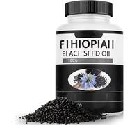 Ethio-Pian-Black Oil,Ethiopian Blackseed Oil With,Organic Cold-Pressed,60,1Pcs