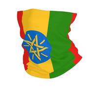 Ethiopia Ethiopian Flag Facial Decoration Decorative Neck Scarf Unisex Hair Band For Sports Yoga Tennis 26X30CM
