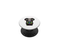 Ethiopia Flag Heart Pride Heritage Elephant Ethiopian PopSockets Adhesive PopGrip
