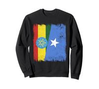 Ethiopia Somalia Half Flag Ethiopian Somali Pride Sweatshirt