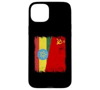 Ethiopia Soviet Union Flag Ethiopian CCCP Heritage Case for iPhone 15 Plus