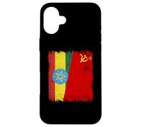 Ethiopia Soviet Union Flag Ethiopian CCCP Heritage Case for iPhone 16 Plus