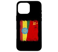 Ethiopia Soviet Union Flag Ethiopian CCCP Heritage Case for iPhone 16 Pro Max