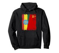 Ethiopia Soviet Union Flag Ethiopian CCCP Heritage Pullover Hoodie