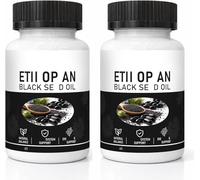 Ethiopian Black Seed Oil,2 Pcs