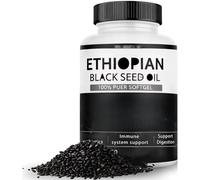 Ethiopian Black Seed Oil,Organic Cold-Pressed,1Pcs