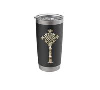 Ethiopian Cross Stainless Steel Insulated Tumbler