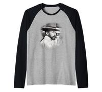 Ethiopian Emperor Young Haile Selassie Face Rasta Raglan Baseball Tee