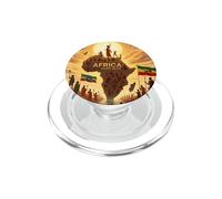 Ethiopian Flag Rasta Africa Rising again from Ethiopia PopSockets PopGrip for MagSafe