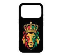 Ethiopian Lion of Judah Crown Zion Reggae Case for iPhone 17 Pro