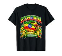 Ethiopian New Year 2026 1 Meskerem 2019 Ethiopia Pride Value Graphic T-Shirt