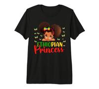 Ethiopian Princess Ethiopia for Black Girls Kids Premium T-Shirt