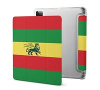 Ethiopian Rastafarian Lion Flag Compatible with iPad Pro 2020/iPad 2020/2020 Air 4/Pro 2021 Protective Case