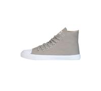 Ethletic Unisex Fair Trainer Cap Hi Cut Sneaker, Frozen Olive Just White, 6 UK