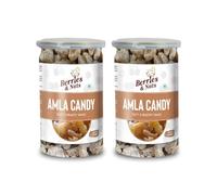 Ethnic Choice Berriess And Nuts Dried Candied Amla Candy | Dried Indian GooseEthnic Choice Berriess, Amla | 400 Grams | 2 Bottles of 200 Grams
