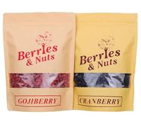 Ethnic Choice Berriess And Nuts Dried Ethnic Choice Berriess Combo | CranEthnic Choice Berriess & GojiEthnic Choice Berriess 250 Grams each