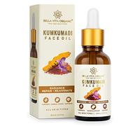 Ethnic Choice Organic Kumkumadi Face Glow Oil for Dry to Normal Skin for Soothing & Moisturization with Sandalwood, Saffron, Turmeric and Sesame Oil, 30ml