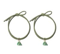 Ethnic Elastic Hair Scrunchy Hairbands Zongzi Hair Scrunchies For Dragon Festival