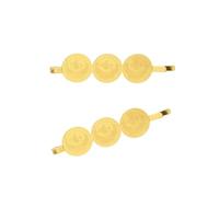 Ethnic Hair Clip With Gold Coin Ethnic Hair Accessories Metal Women Girls Hairwear Handmade Ottoman Bridesmaid