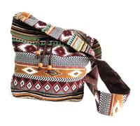 Ethnic Jacquard Student Backpack - Stylish & Durable Travel Bag