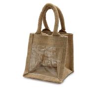 Ethnic Jacquard Travel Bag & Gift Bag 12X12X13Cm - Stylish & Functional