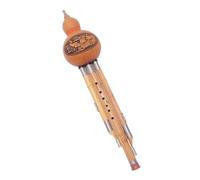 Ethnic Musical Instrument Handmade Hulusi Manual Cucurbit Flute Wooden Chinese hulusi instrument