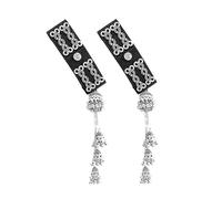 Ethnic Silver Tassels Hairpiece Showcasing Cultural Charm Fashionable Hair Ornament Suitable For Trendy Women Present