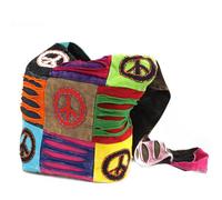 Ethnic Sling Bag Sand / Peace Multicolor