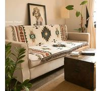 Ethnic style blanket, geometric, aztec pattern, Navajo blanket, throw for sofa, art deco, bohemian blanket (180 230CM)