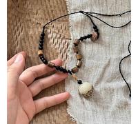 Ethnic Style Bodhi Flower Necklace for Women Long Woven Flower Sweater Chain Fashion Jewelry Accessories Birthday Gifts