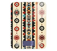 Ethnic Style Patterns Dieting portable scale food 11lb/0.18oz, 5kg/5g digital scale small grams with 4 unit for Soap Making roasting Meal Prep (Batteries not Included)