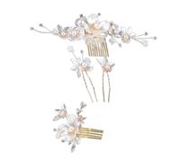 Ethnic Styles Hairband Korean Hanbok Stage Performances Hairband Pearls Rhinestones Hair Combs Ornaments for Bridal