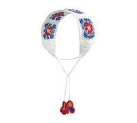 Ethnic Women Hollow Out Hairband Outdoor Camping Photo Crochet Hairband Spring Headband For Travel