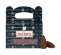 ETHNICITI Satya Genuine Nag Champa Backflow Incense Cones - 24 Cones 1 Pack (Palo Santo)