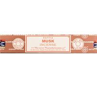 ETHNICITI Satya Nag Champa Genuine Musk 15g Incense Sticks 1 Pack (Musk)