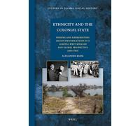 Ethnicity and the Colonial State: Finding and Representing Group Identifications in a Coastal West African and Global Perspective (1850-1960): 22 (Studies in Global Social History, 22)