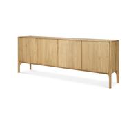 Ethnicraft PI Sideboard Oak, 4 doors