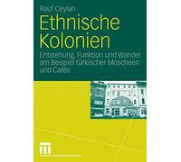 Ethnische Kolonien by Ceylan, Rauf New 9783531152585 Fast Free Shipping<-
