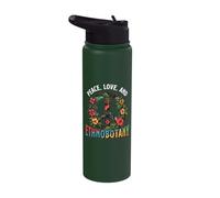 Ethnobotany Plant Genetics Ethnobotanist Stainless Steel Insulated Water Bottle