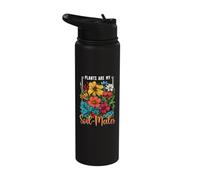 Ethnobotany Plants Soil-Mates Plant Genetics Ethnobotanist Stainless Steel Insulated Water Bottle