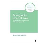 Ethnographic Free-List Data : Management and Analysis With Examples in R