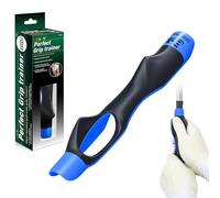 ETHNONOVA Golf Grip Trainer for Right Handed Golfers | RH Snap-On Golf Training Aid for Proper Hand Position & Swing Technique - Hit Straighter, Longer Shots & Fix Slices or Hooks - Blue