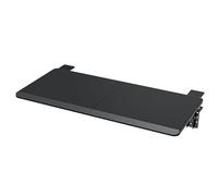 ETHU Ergonomics Desk Extender Tray, Large-Size Foldable Keyboard Tray Clamp On, Table Mount Desk Extender Shelf Armrest Support for Desk (Black)