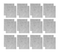 ETHZZLE 1/35 Scale Model Building Roof Tiles 32pcs, Corrugated Steel Shed Miniature Architecture Kit for Dollhouse Roofing and Sand Table Craft Supplies